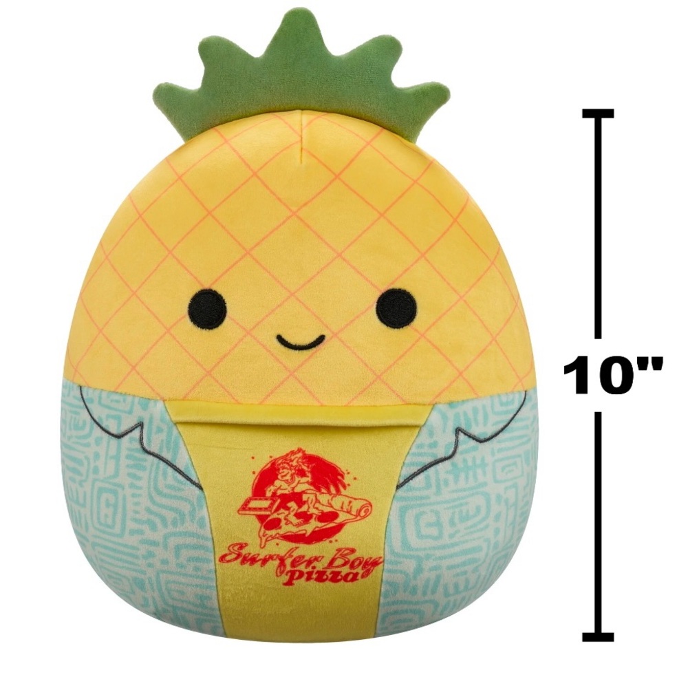 Squish mallows original “ Strange things” Maui in surfer boy pizza shirt plush - Picture 7 of 10